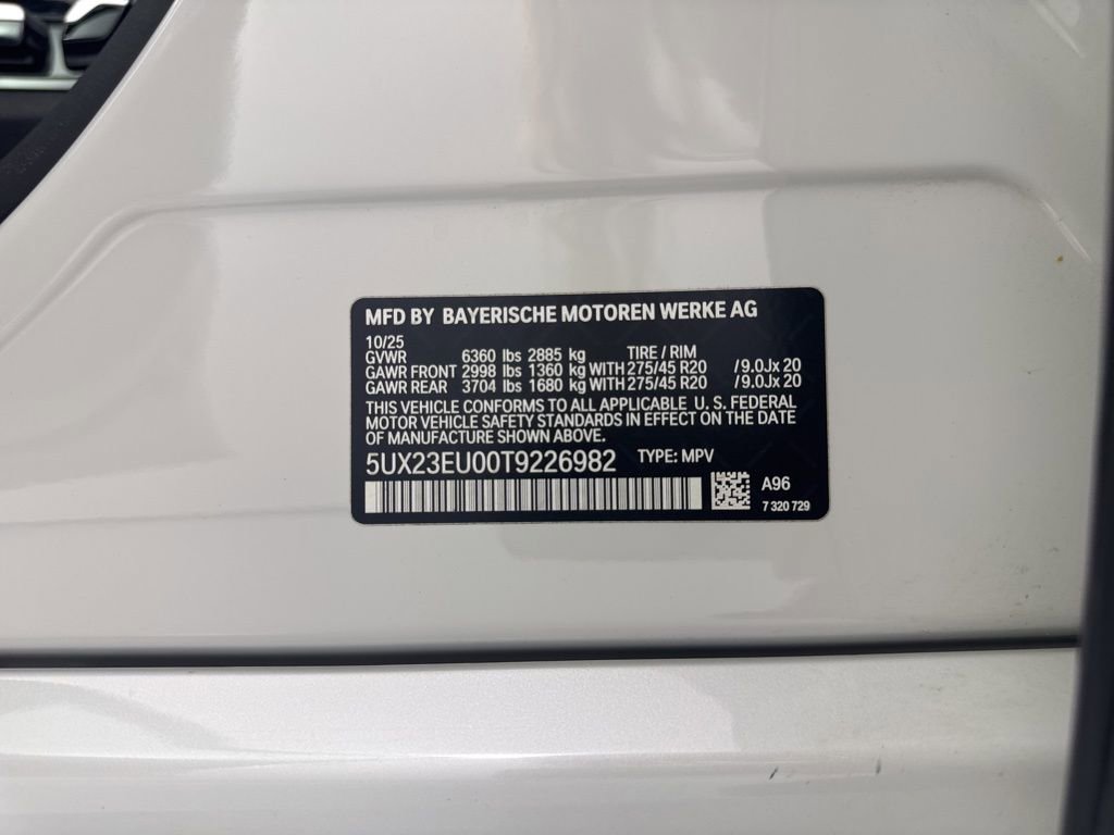 Used 2026 BMW X5 xDrive40i w/ Executive Package image 10