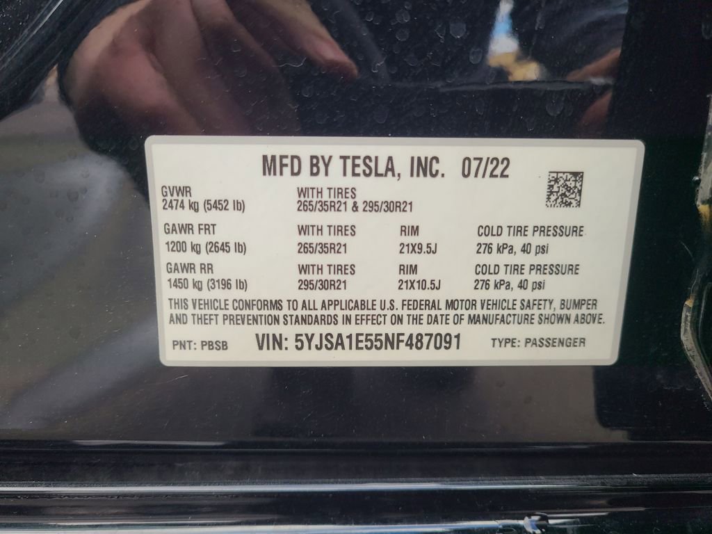 Used 2022 Tesla Model S image 42