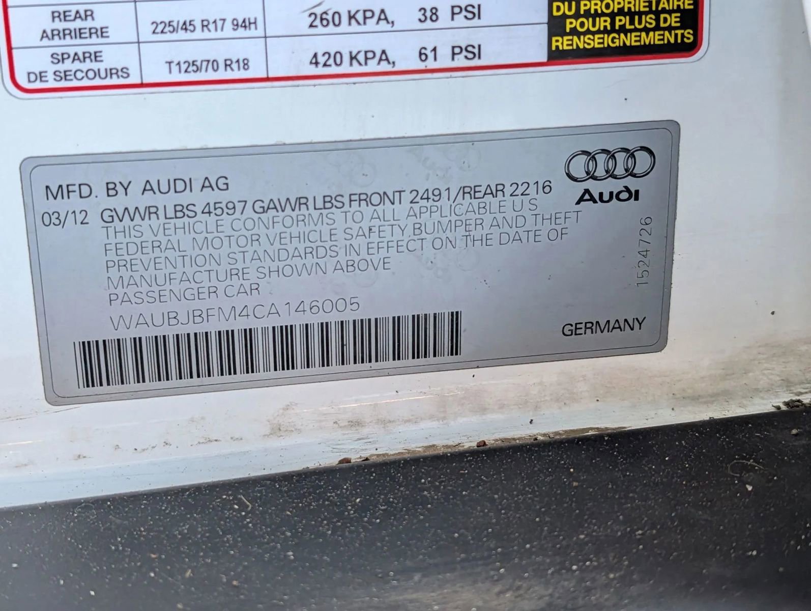 Used 2012 Audi A3 TDI Premium image 34