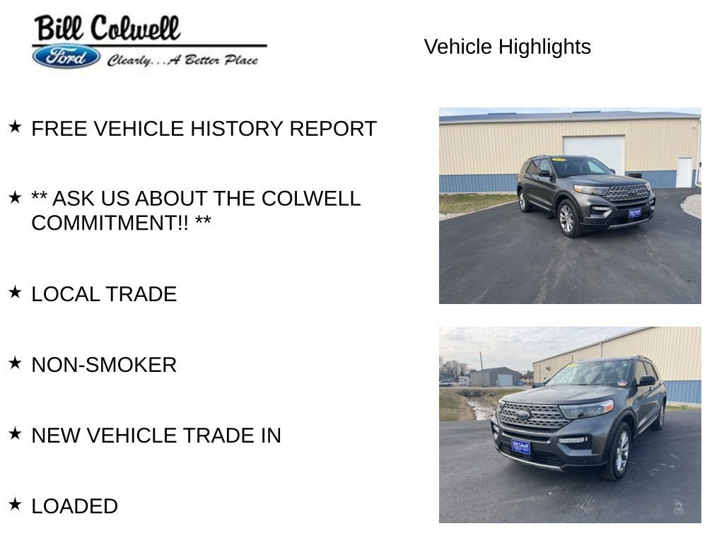 Used 2020 Ford Explorer Limited w/ Class III Trailer Tow Package image 11