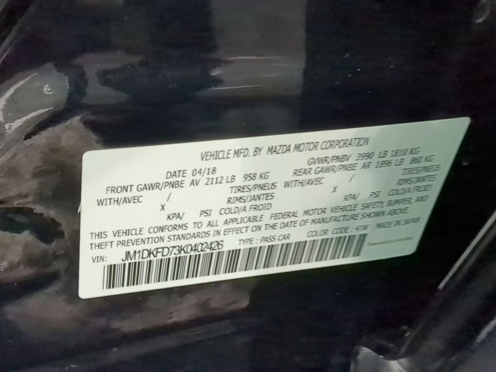 Used 2019 MAZDA CX-3 Grand Touring image 28