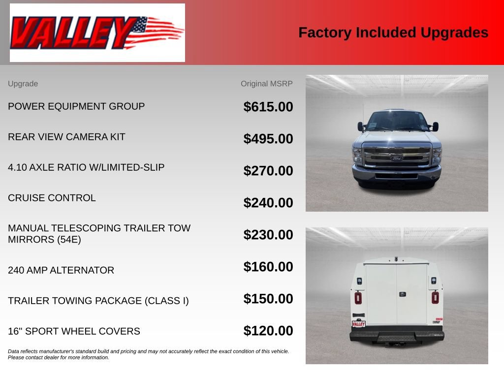 New 2026 Ford E-350 and Econoline 350 Super Duty w/ Power Equipment Group RWD image 4