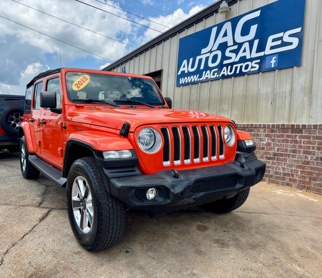 Used 2018 Jeep Wrangler Unlimited Sahara AWD/4WD image 2