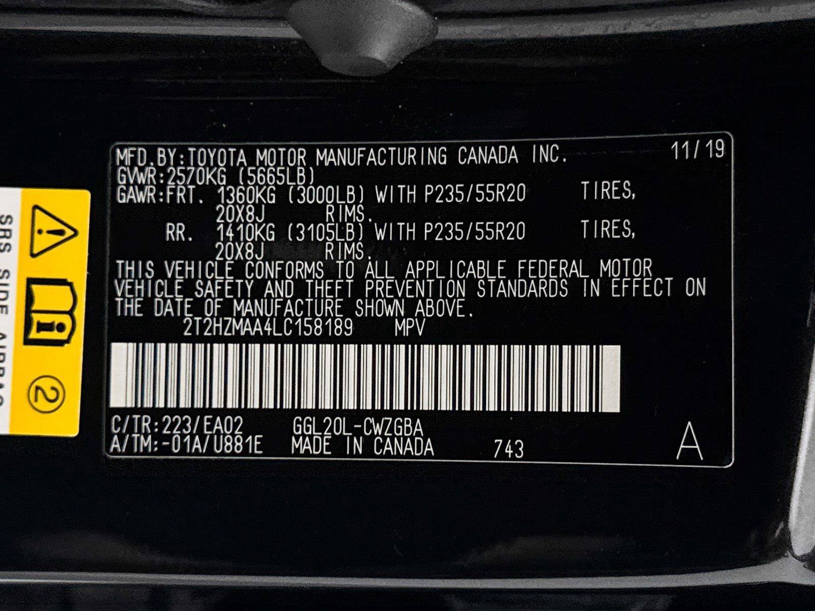 Used 2020 Lexus RX 350 FWD w/ Premium Package image 40