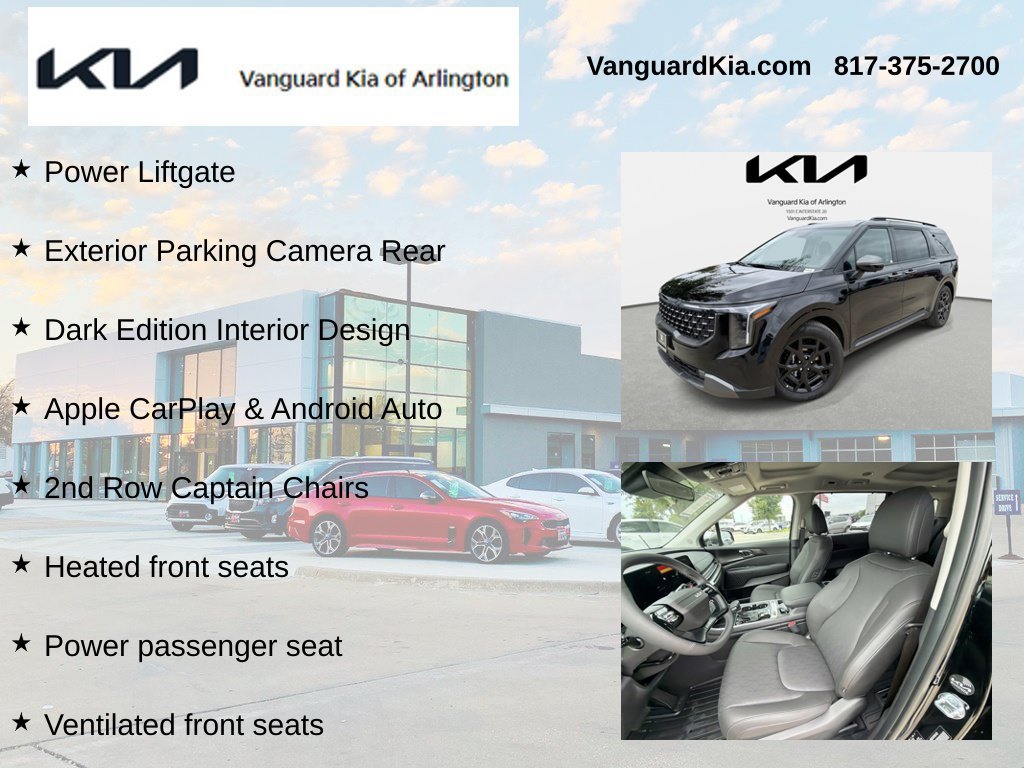New 2027 Kia Carnival SX w/ Dark Edition Package FWD image 12