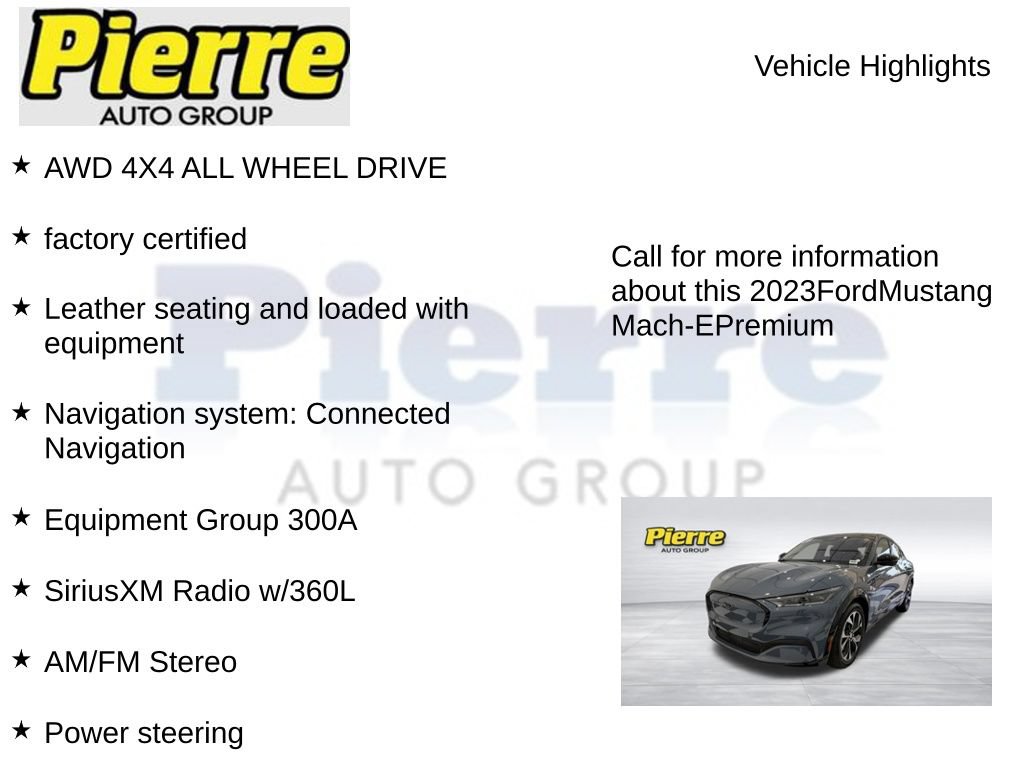 Used 2023 Ford Mustang Mach-E Premium AWD/4WD image 7