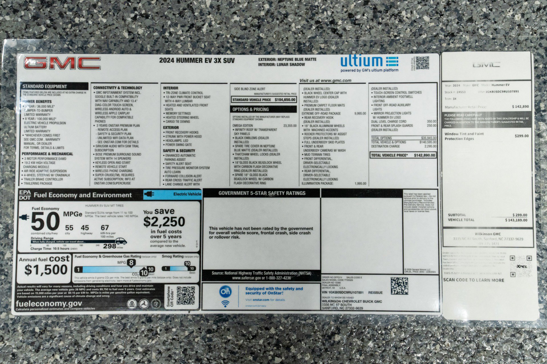 Used 2024 GMC Hummer EV 3X w/ Omega Edition image 20