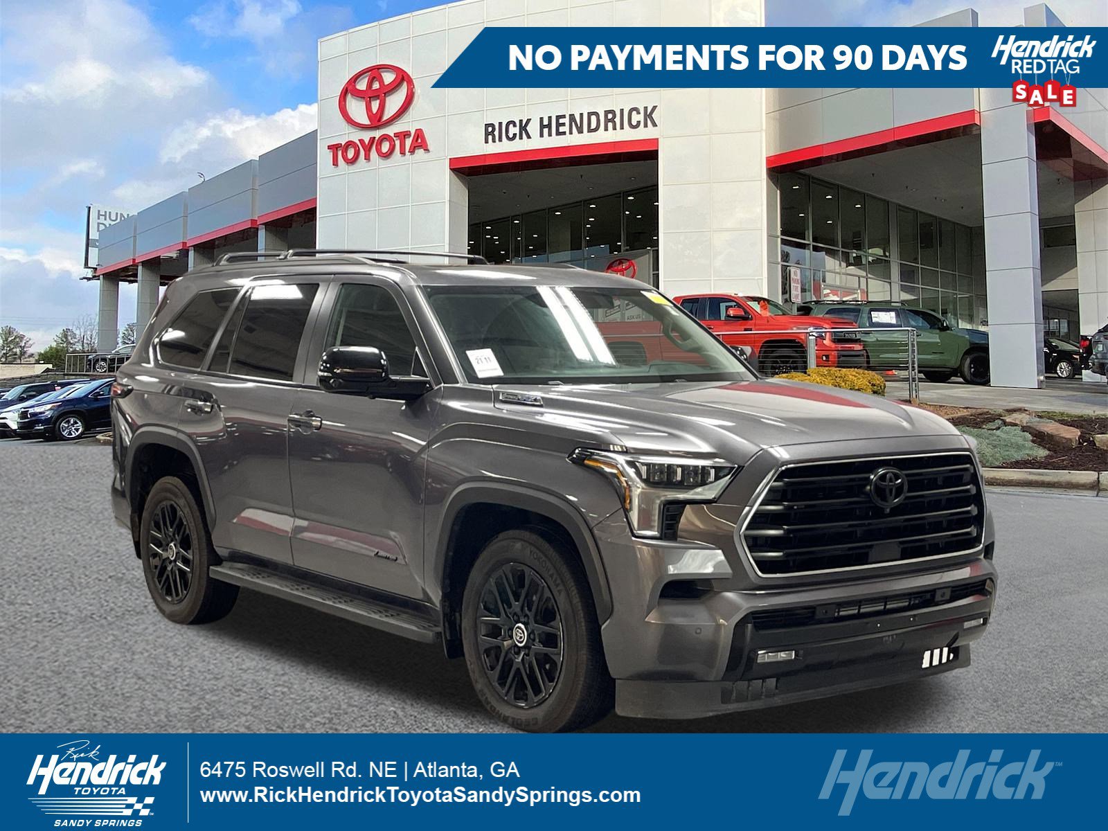 Used 2024 Toyota Sequoia Limited w/ Nightshade Package