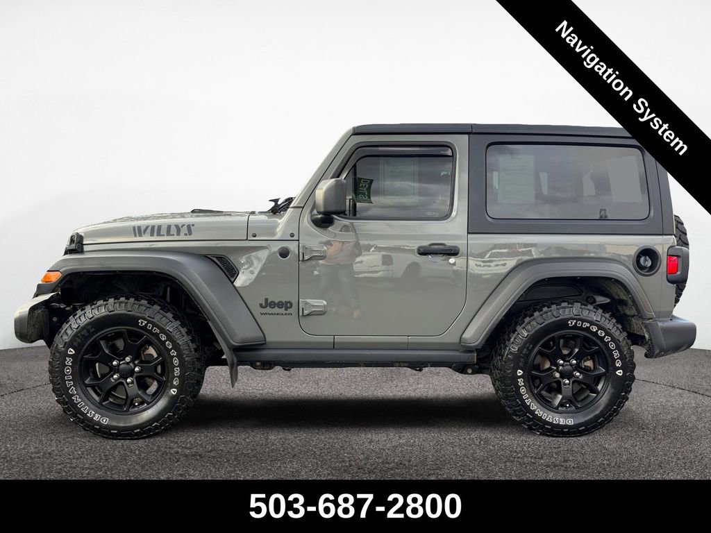Certified 2022 Jeep Wrangler Willys image 2
