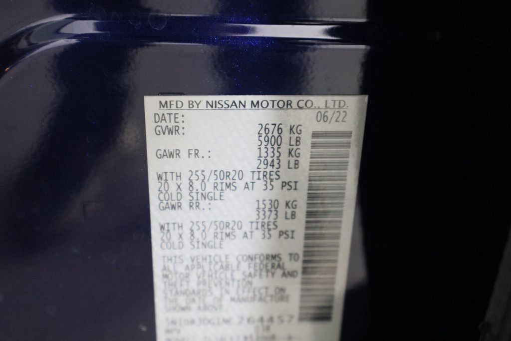 Used 2022 Nissan Pathfinder Platinum w/ Cargo Package image 42