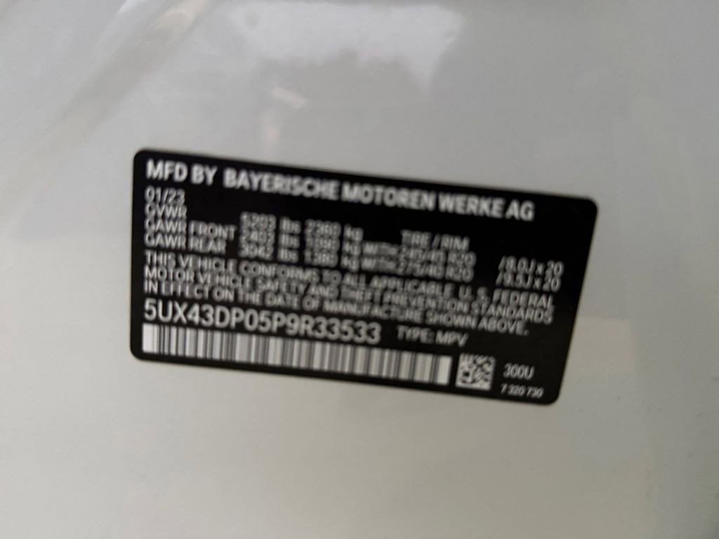 Used 2023 BMW X3 sDrive30i w/ M Sport Package image 33