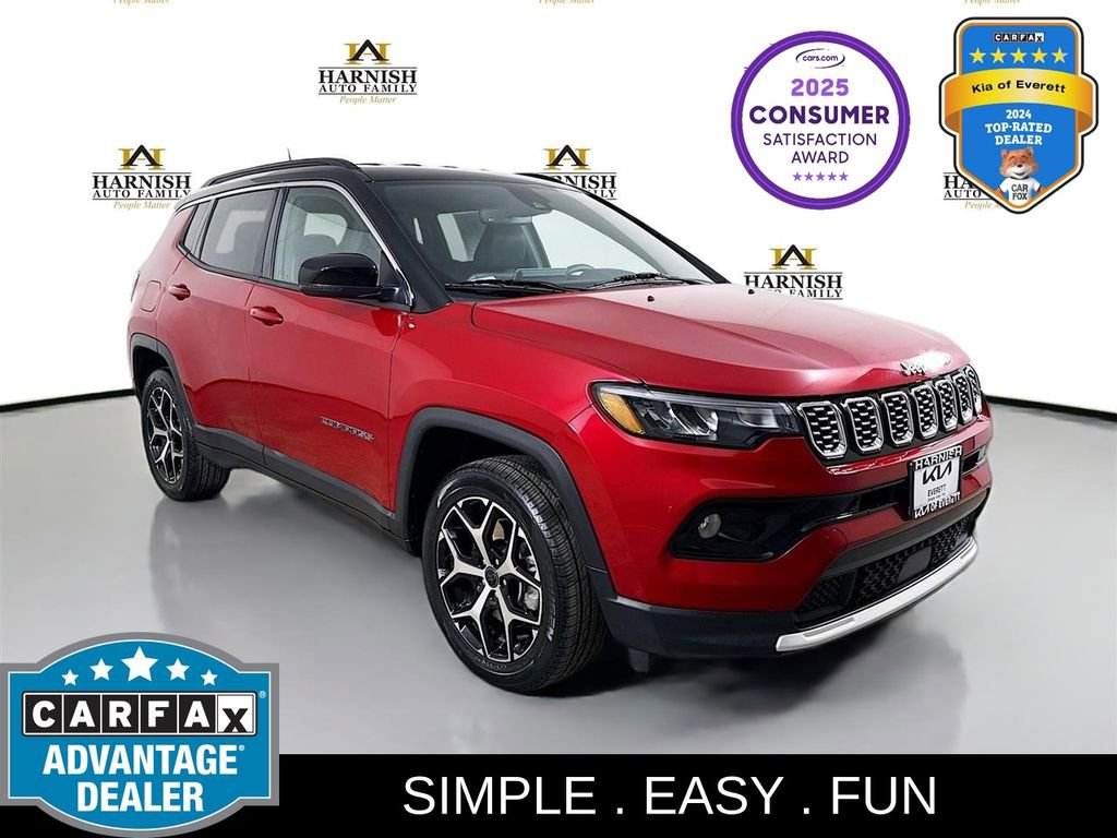 Used 2025 Jeep Compass Limited AWD/4WD image 1