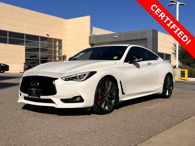 Certified 2022 INFINITI Q60 Red Sport 400 image 1