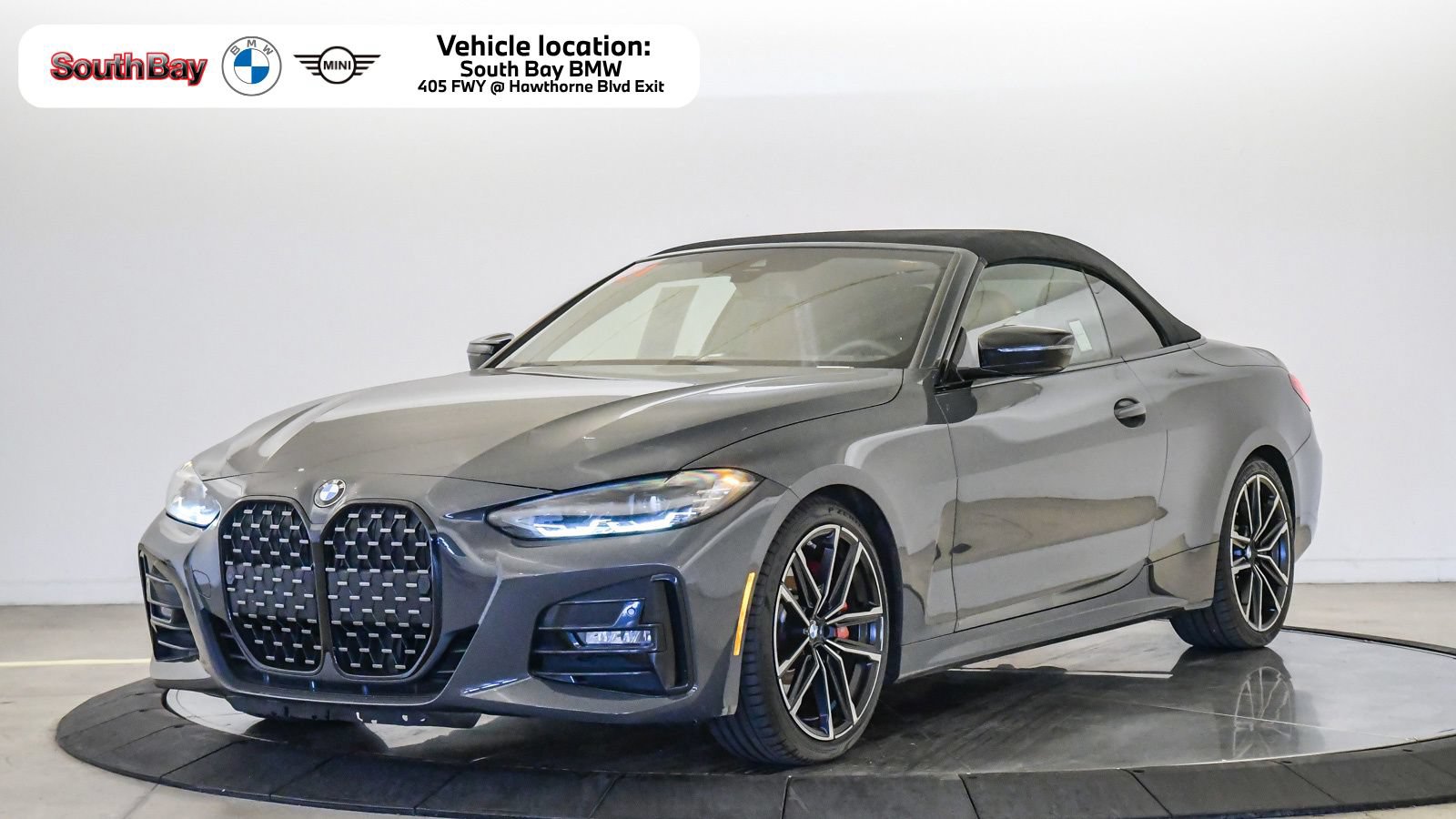 Used 2024 BMW 430i Convertible w/ M Sport Package RWD image 1