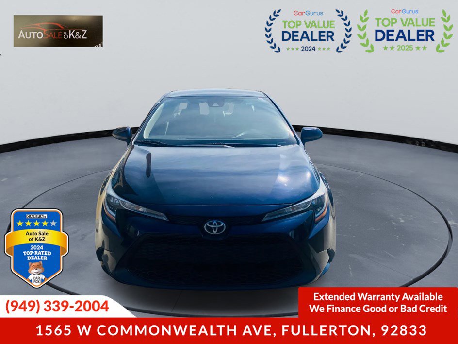 Used 2020 Toyota Corolla LE w/ Carpet Mat Package (TMS) FWD image 2