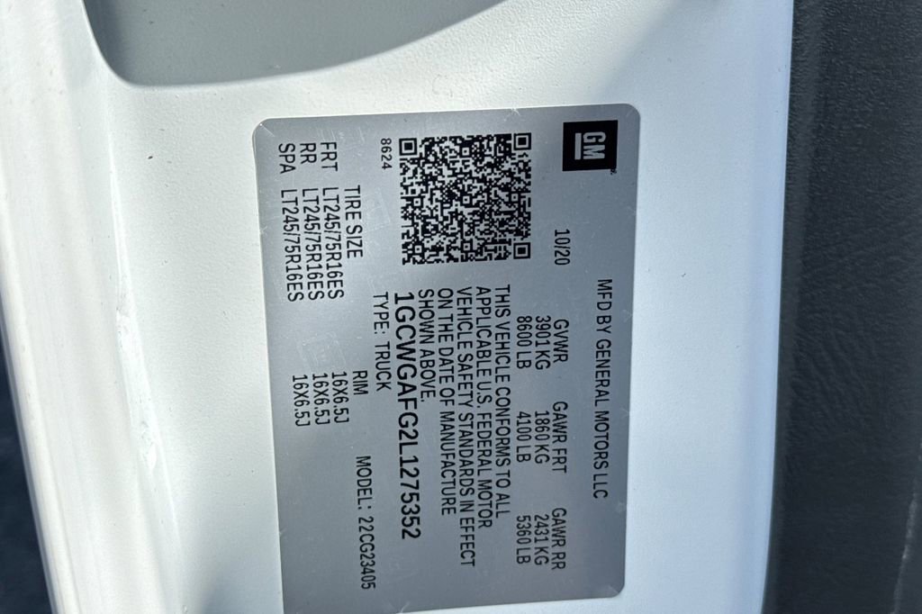 Used 2020 Chevrolet Express 2500 w/ Communications Package image 35