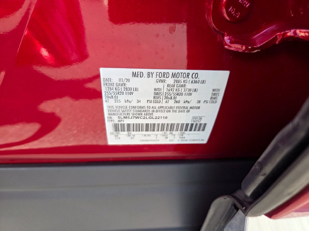 Used 2020 Lincoln Aviator Reserve w/ Equipment Group 201A RWD image 18