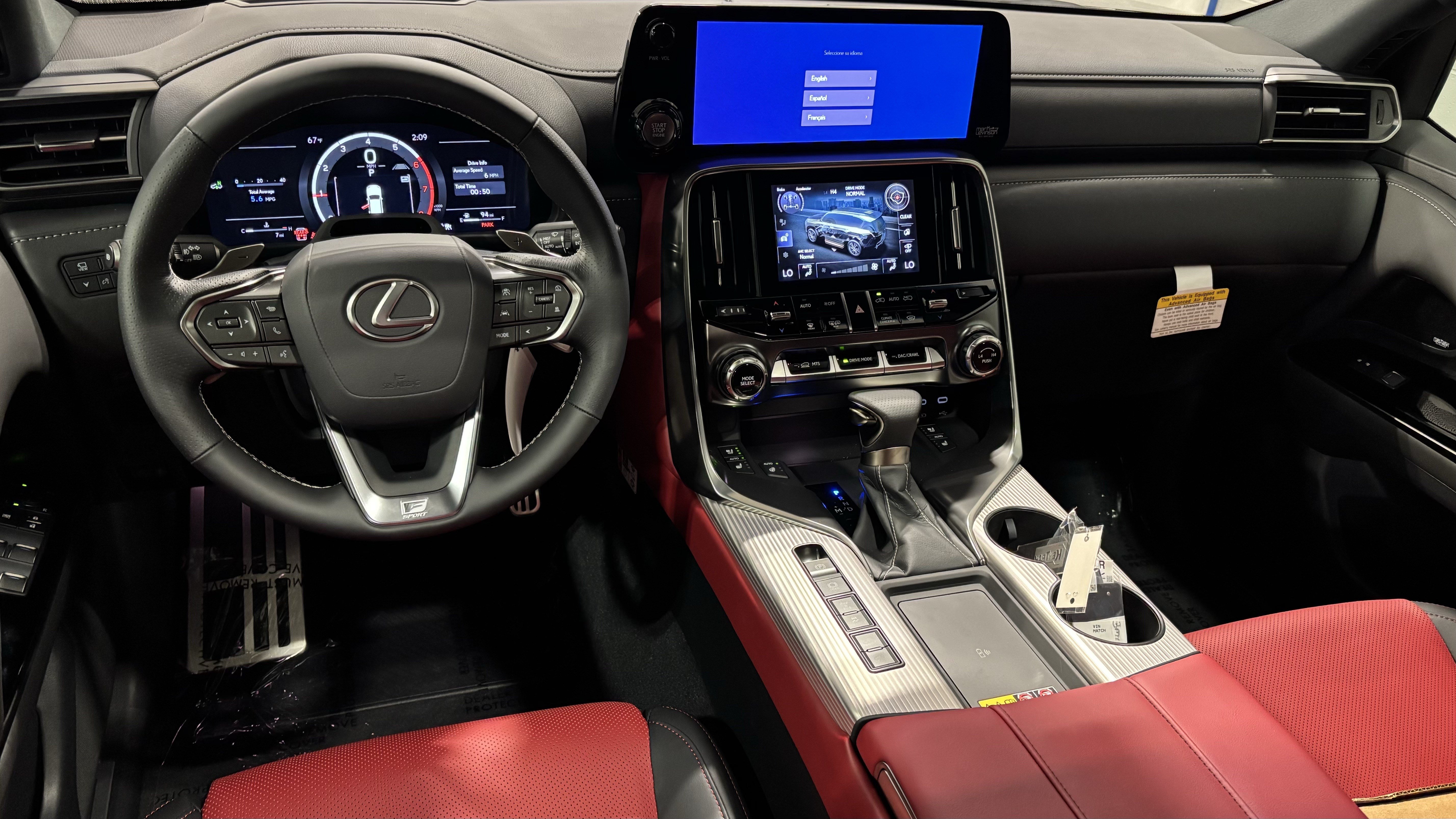 New 2026 Lexus LX 600 F Sport w/ Accessory Package (2T) AWD/4WD image 35
