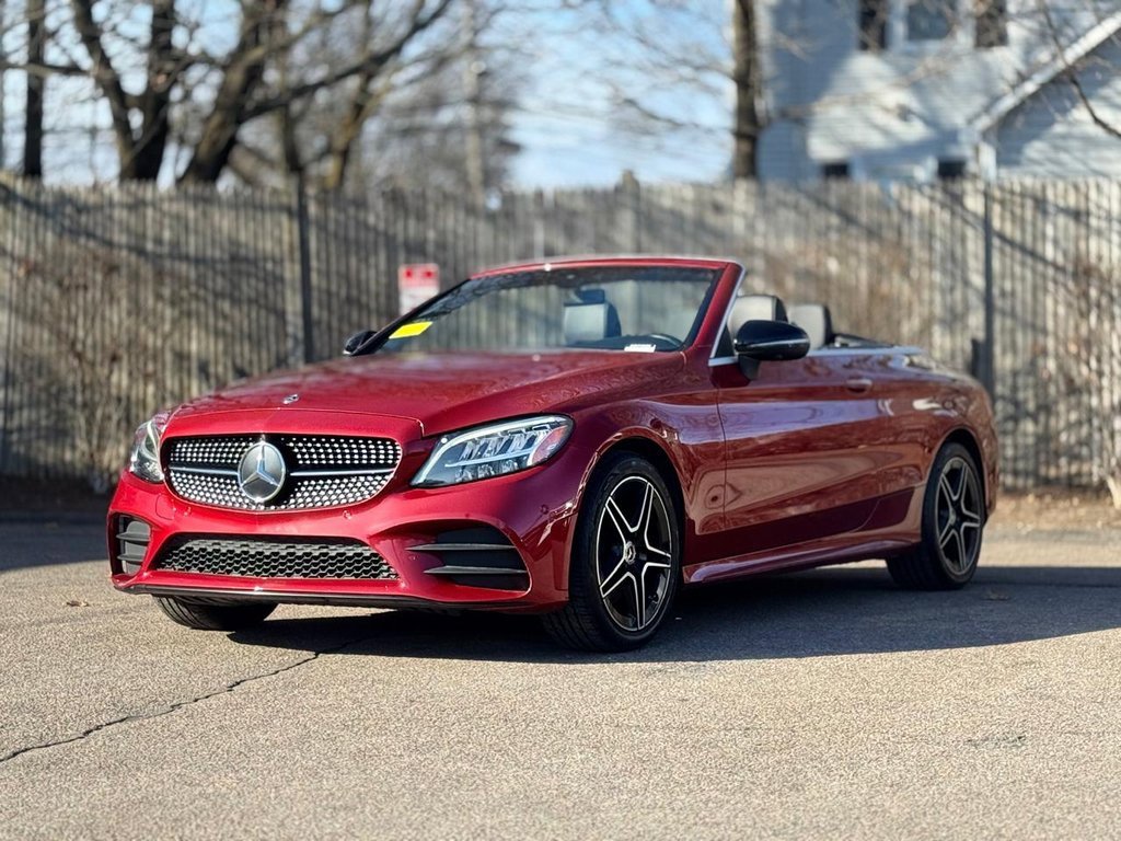 Used 2021 Mercedes-Benz C 300 4MATIC Cabriolet w/ AMG Line image 2