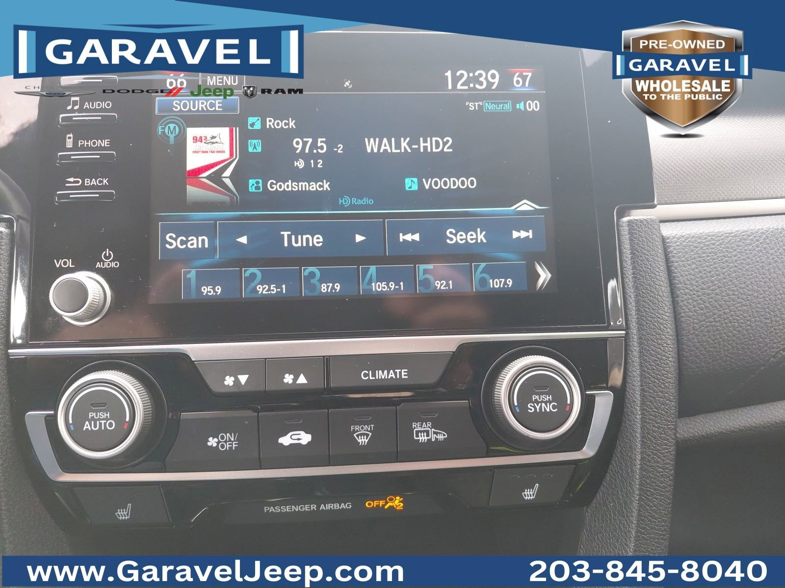 Used 2019 Honda Civic EX image 13