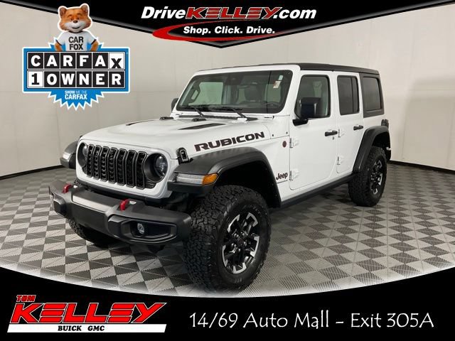 Used 2024 Jeep Wrangler Unlimited Rubicon w/ Technology Group