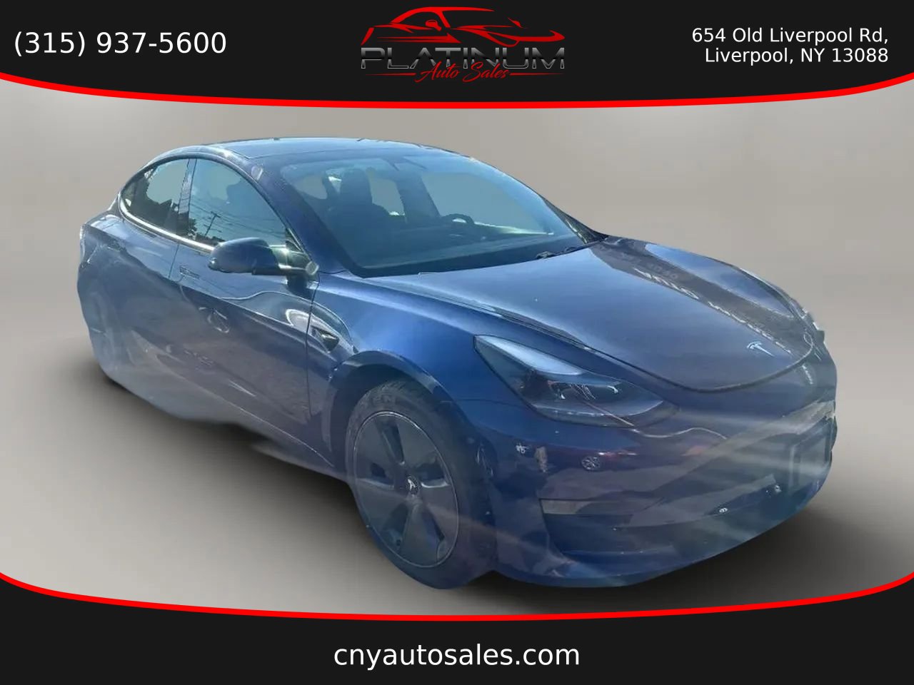 Used 2021 Tesla Model 3 Standard Range Plus RWD image 1