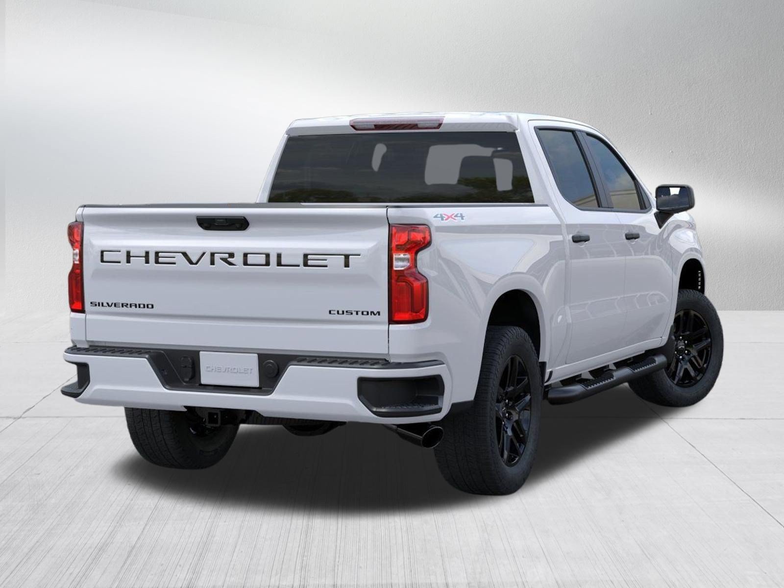 New 2026 Chevrolet Silverado 1500 Custom w/ Turbomax Blackout Package AWD/4WD image 5