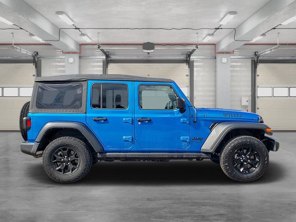 Used 2021 Jeep Wrangler Unlimited Willys image 8