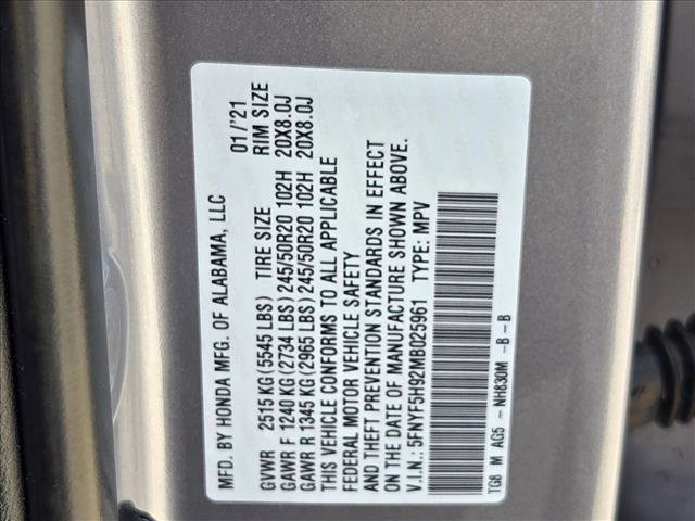 Used 2021 Honda Pilot Touring image 15