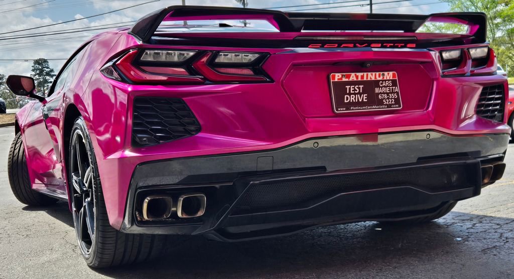 Used 2022 Chevrolet Corvette Stingray Preferred Cpe w/ Z51 Performance Package RWD image 4