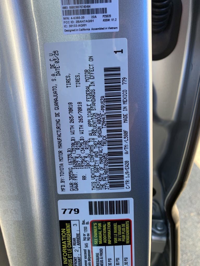 New 2025 Toyota Tacoma TRD Off-Road image 32