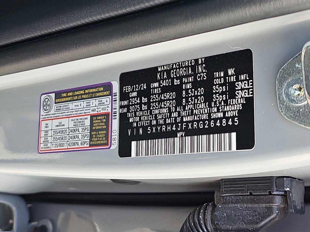 Used 2024 Kia Sorento EX w/ Panoramic Sunroof Package image 41