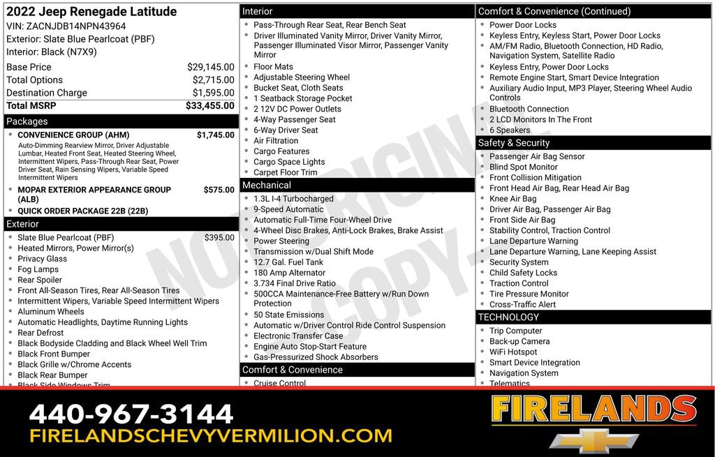 Used 2022 Jeep Renegade Latitude w/ Convenience Group video 2