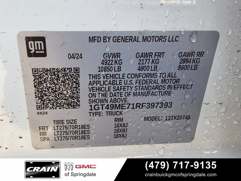 Used 2024 GMC Sierra 2500 SLE w/ SLE Value Package; AWD/4WD image 30