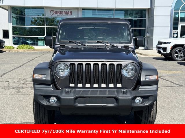Certified 2022 Jeep Wrangler Unlimited Sport AWD/4WD image 7