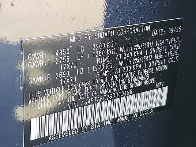 Used 2025 Subaru Outback Premium image 26