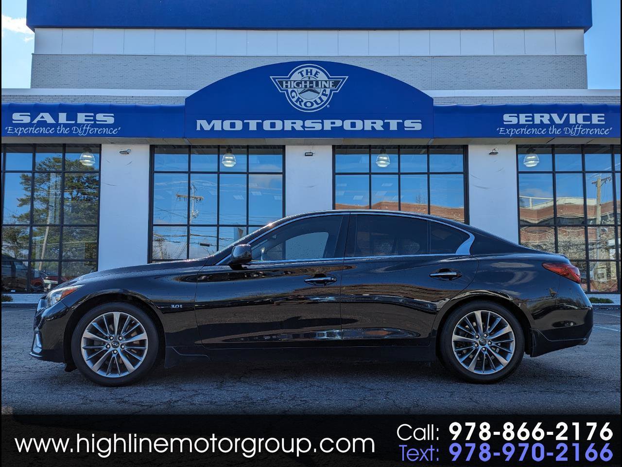 Used 2019 INFINITI Q50 Luxe w/ Essential Package (3.0T Luxe) AWD/4WD image 1