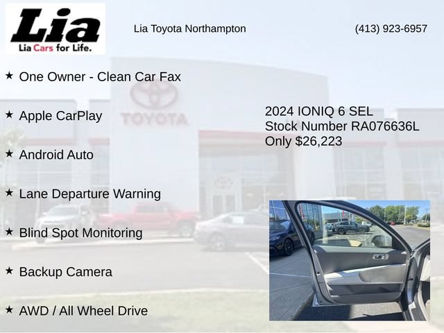 Used 2024 Hyundai Ioniq 6 SEL AWD/4WD image 7