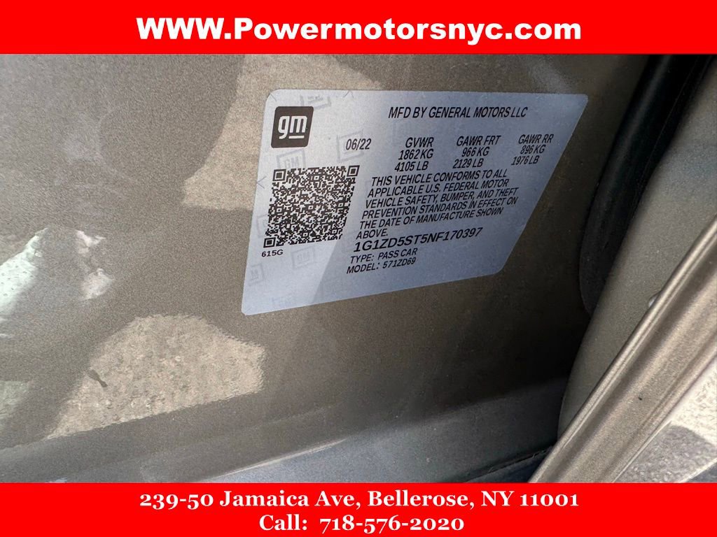 Used 2022 Chevrolet Malibu LT image 44