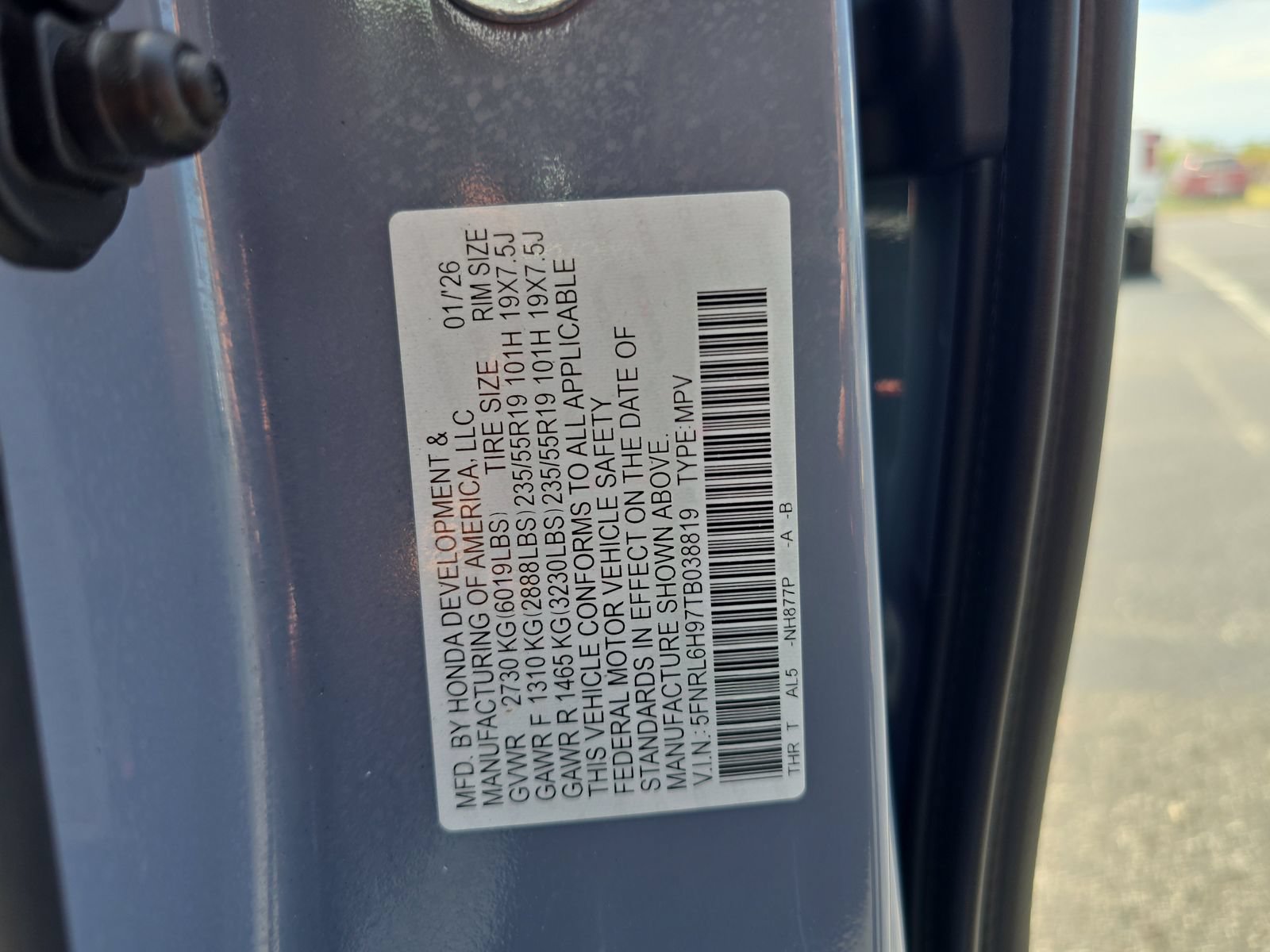 Certified 2026 Honda Odyssey Elite image 31