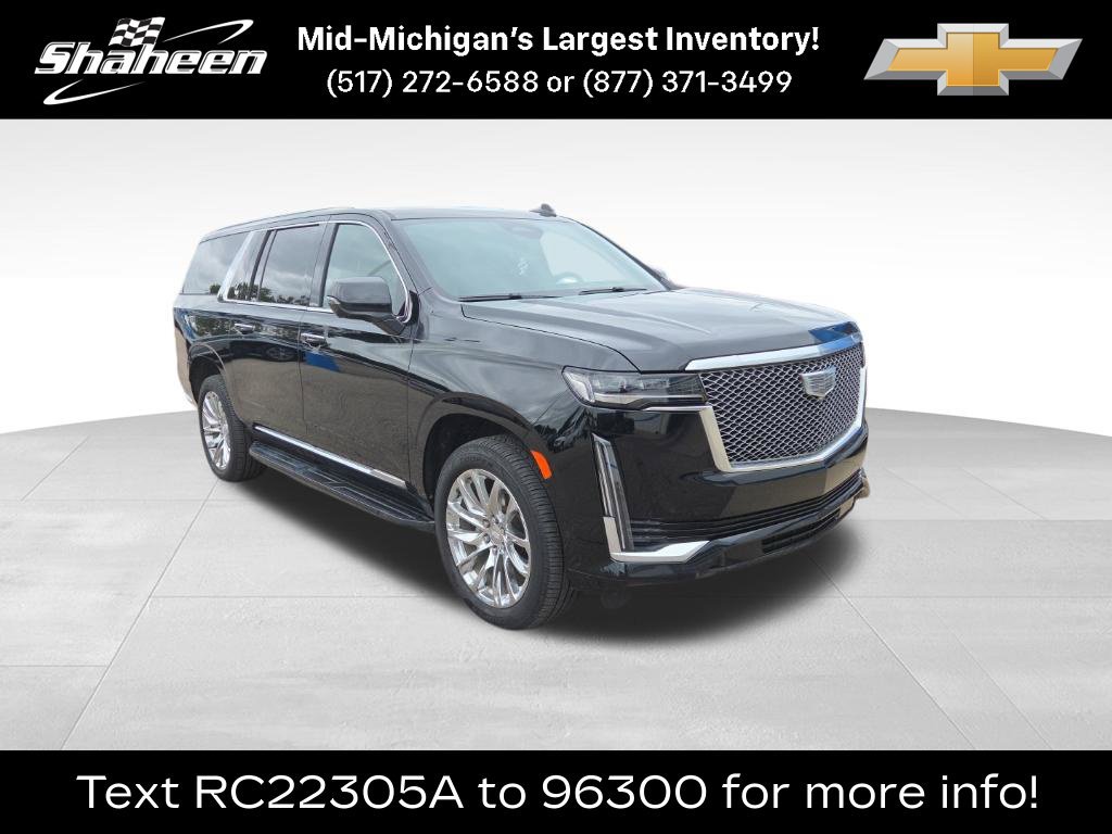 Used 2023 Cadillac Escalade ESV Premium Luxury w/ LPO, Radiant Package