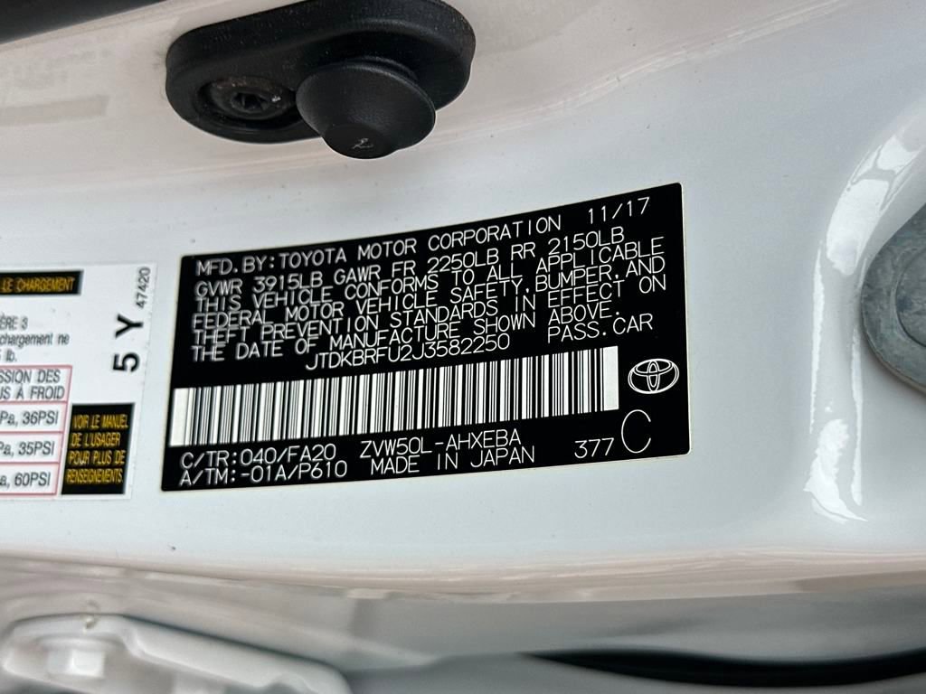 Used 2018 Toyota Prius Two image 21
