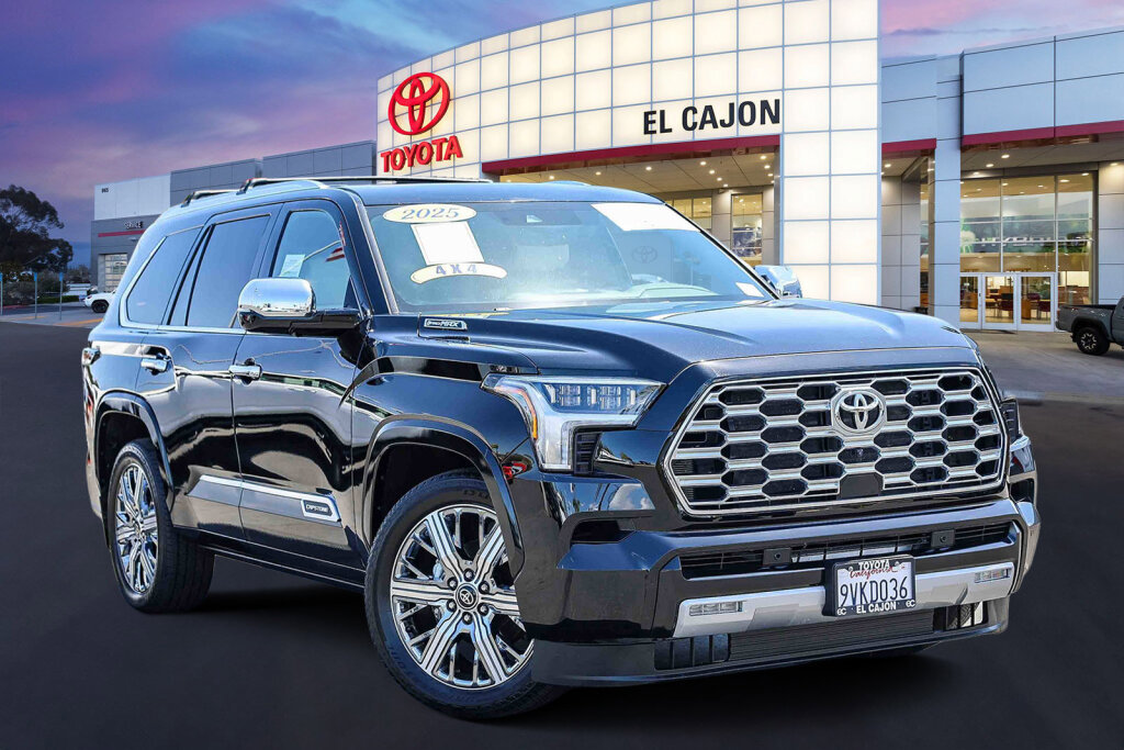 Certified 2025 Toyota Sequoia Capstone