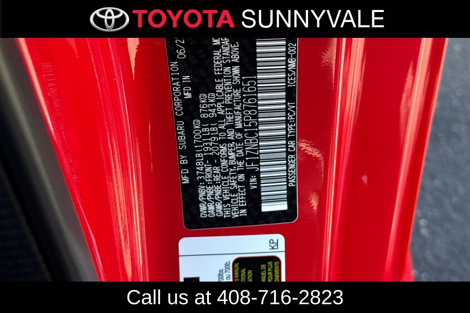 Certified 2023 Toyota GR86 w/ ALL Weather Mat Package (TMS) image 31