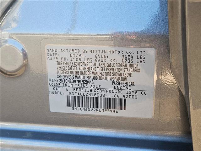 Used 2024 Nissan Versa S w/ Trunk Package FWD image 22