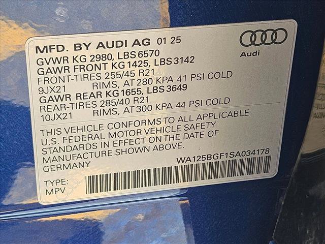 Certified 2025 Audi SQ6 e-tron Premium Plus w/ Premium Plus AWD/4WD image 29