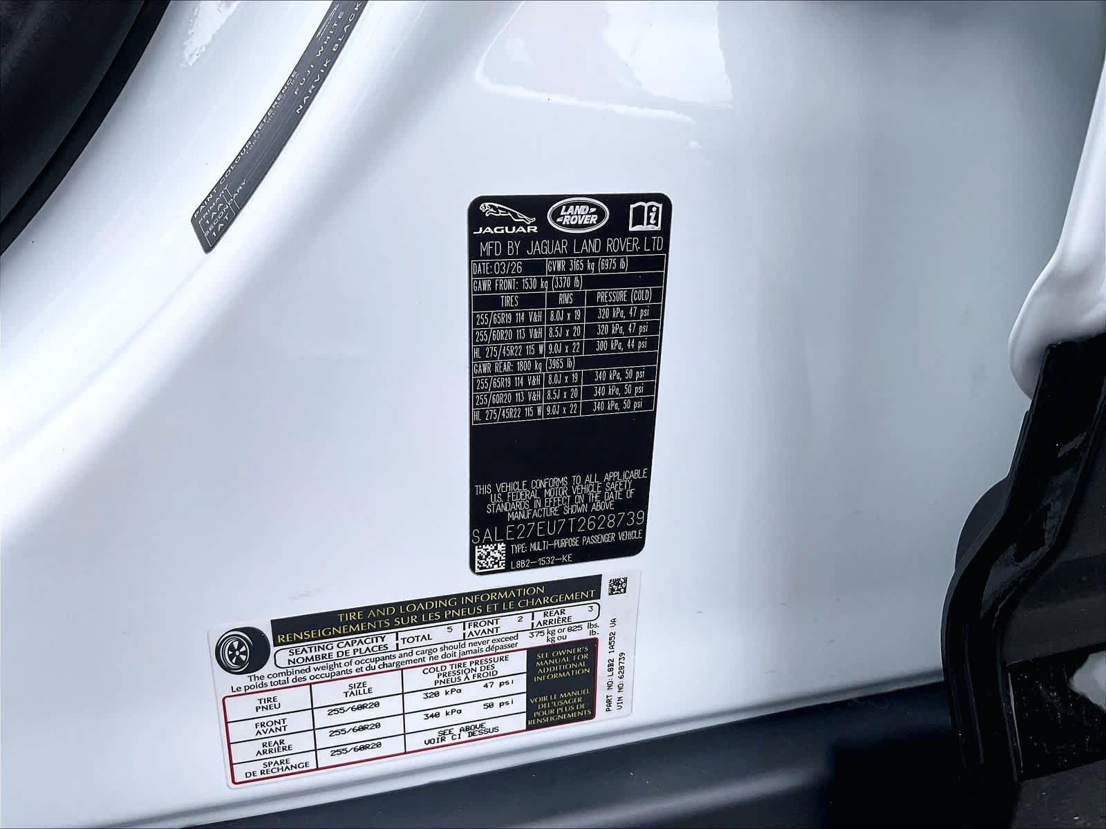 New 2026 Land Rover Defender 110 X-Dynamic SE AWD/4WD image 36