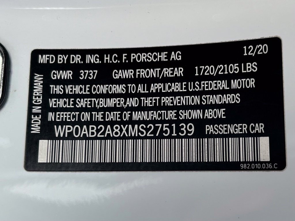 Used 2021 Porsche 718 Cayman S RWD image 54