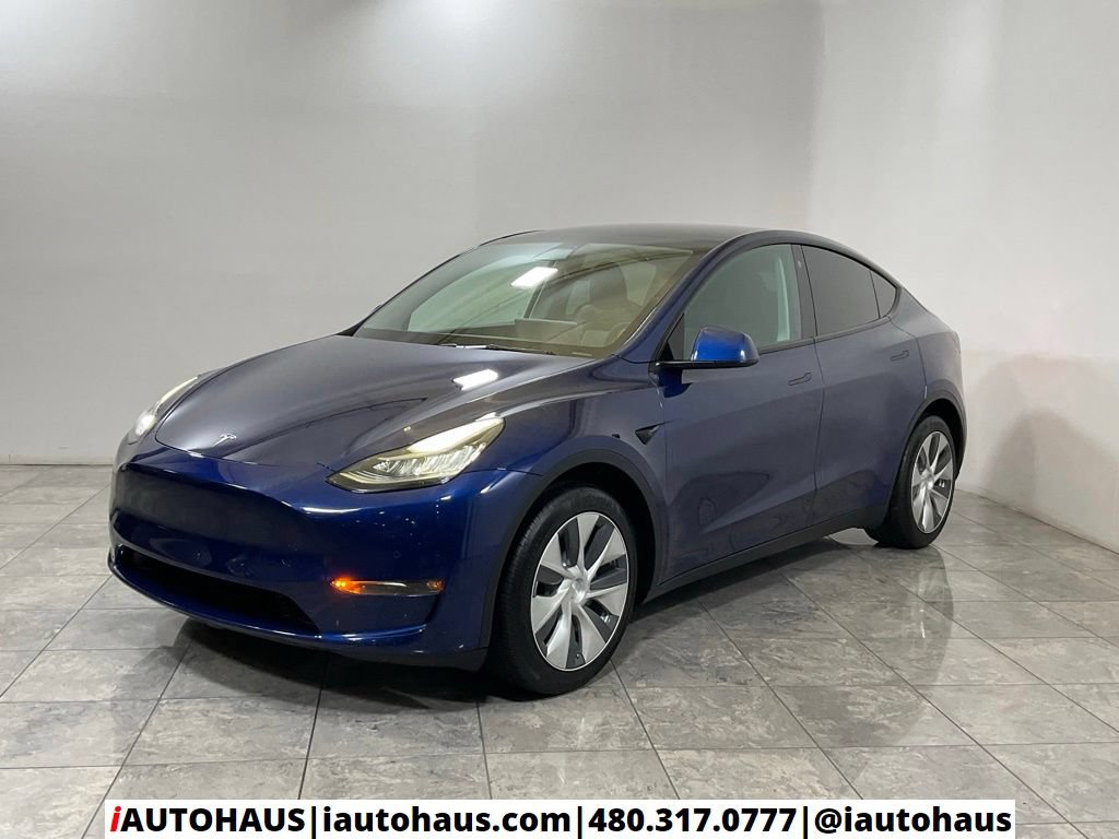 Used 2021 Tesla Model Y Long Range AWD/4WD image 2