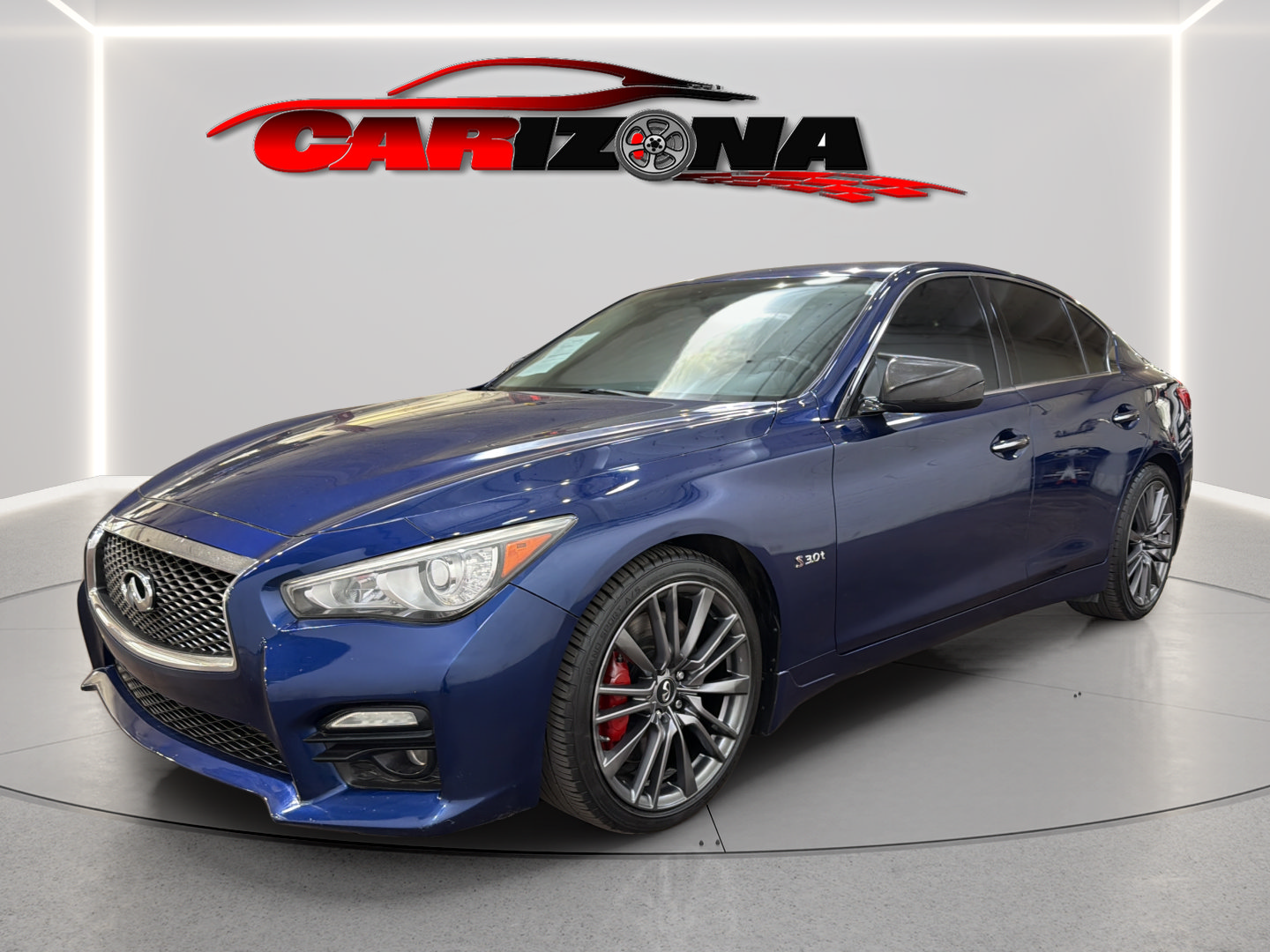 Used 2017 INFINITI Q50 Red Sport 400 RWD image 4